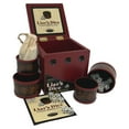 thumbnail image 1 of Front Porch Classics | Liar's Dice Game Set - The Classic Bluffing Game for 2 to 4 Players - Includes 4 Shaker Cups, 30 Dice, Dice Storage Bag and Wood Storage Case, 1 of 6