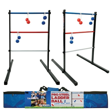 Front Porch Classics | Maranda Enterprises Ladderball Pro Steel, Black, Blue, Red, White