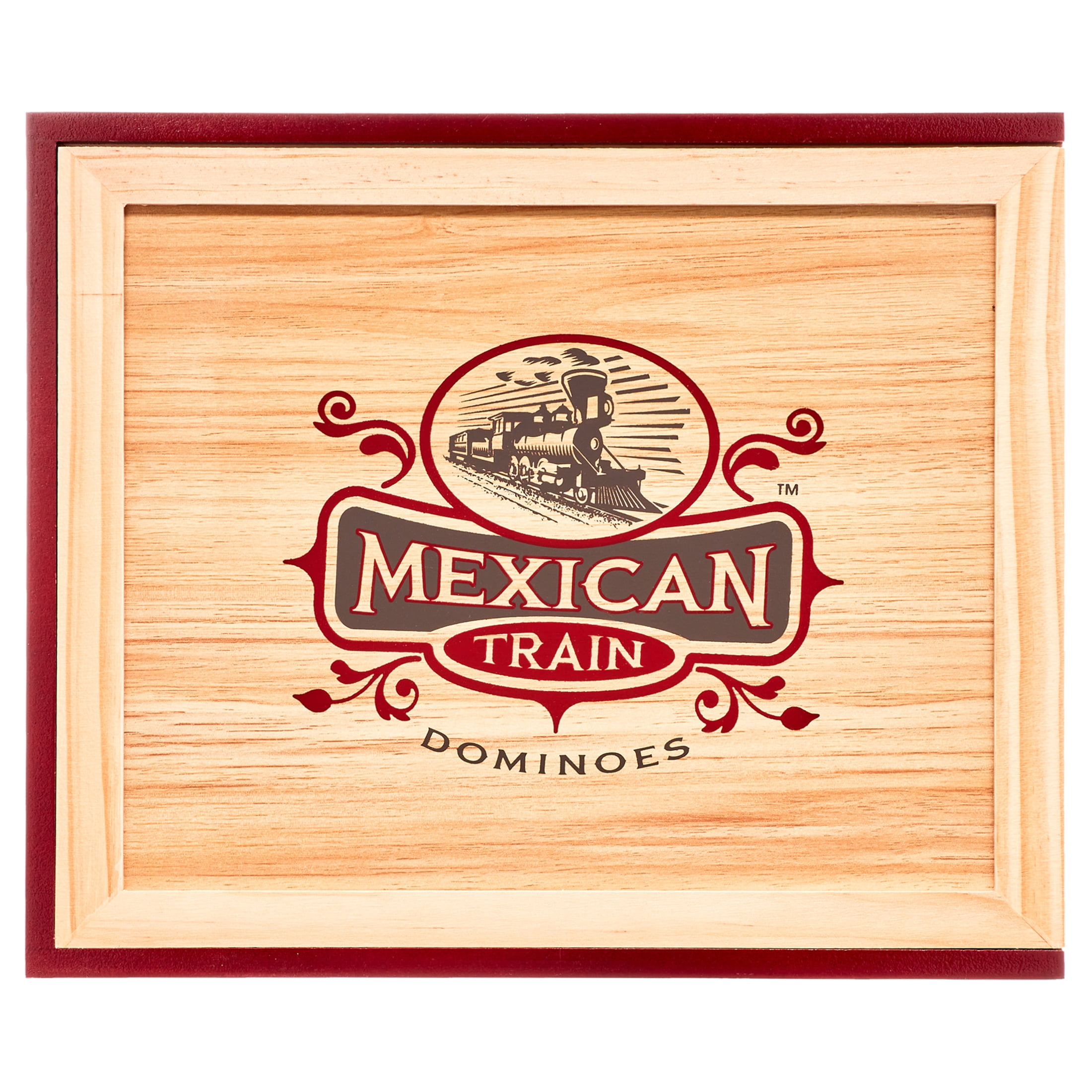 Pack & Go Mexican Train Dominoes from Spin Master Games Portable Domin -  Retro Force Toy Store
