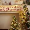 thumbnail image 1 of Front Porch Decor Qwtwty Artificial Christmas Red Fruit Berry Rattan Christmas Decoration Home Decoration Christmas Red Fruit Rattan, 1 of 9