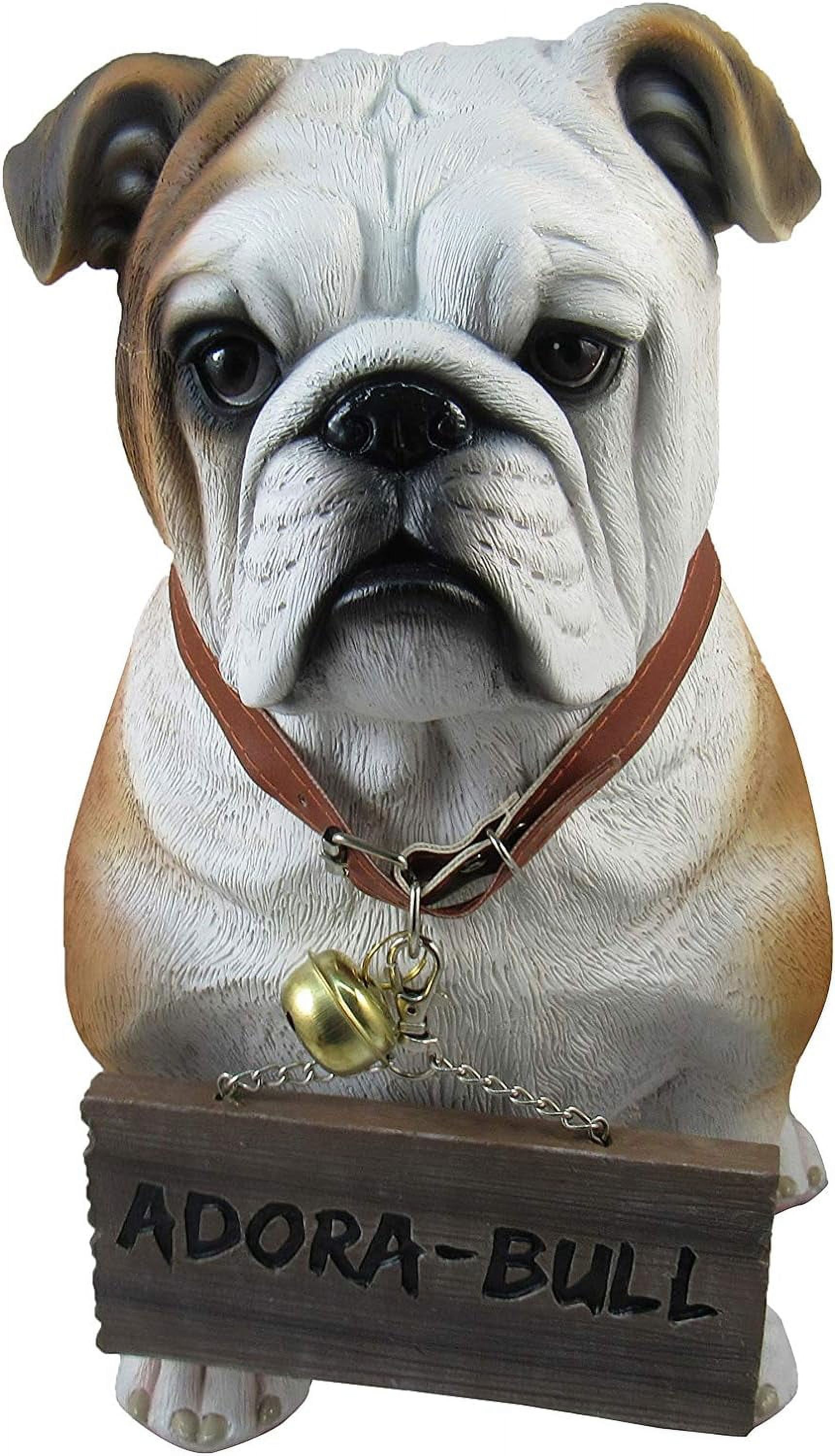 Front Porch Dog Outdoor Sign Decorative Statue Cute Dog