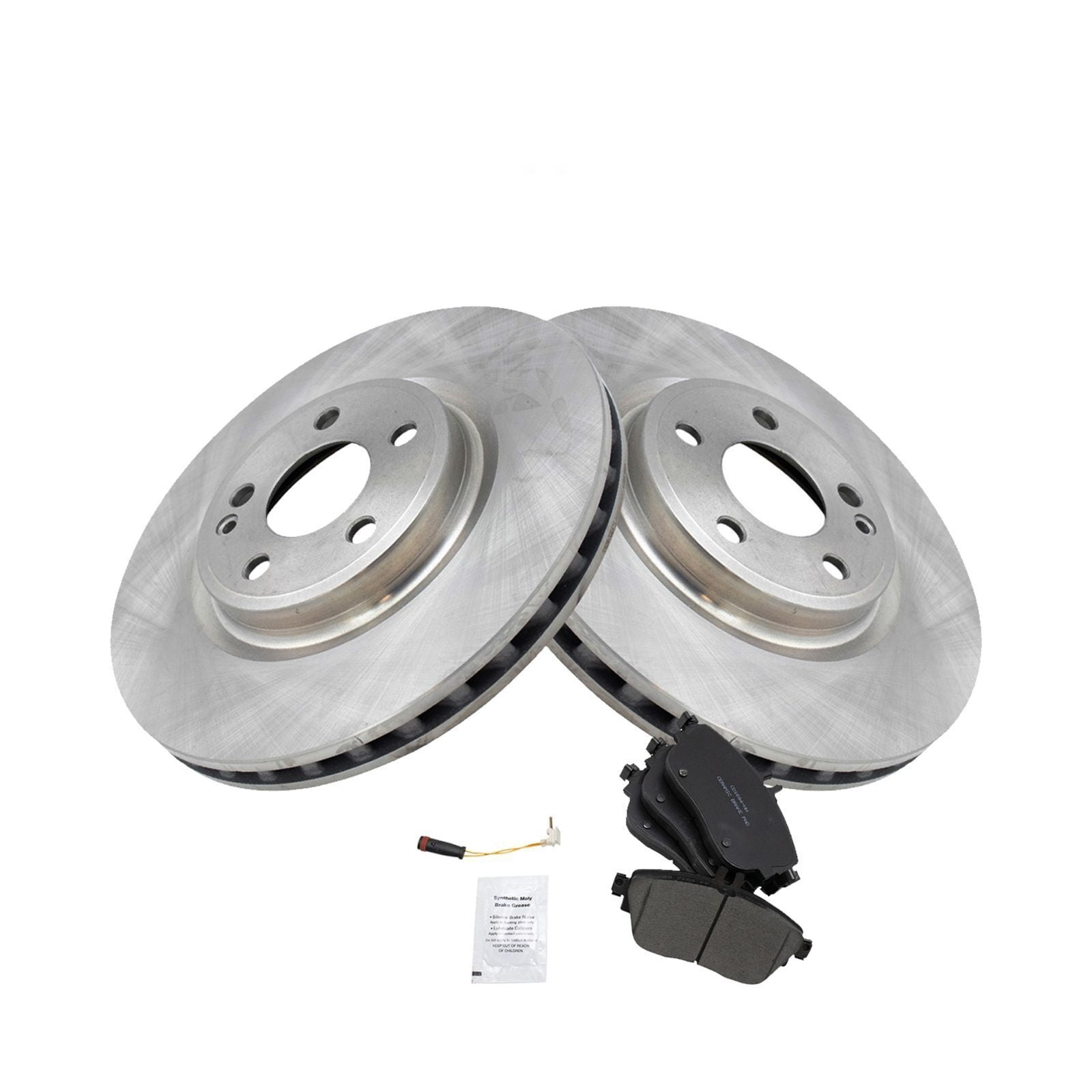Rear Brake Rotor Sem-Metallc Pad Kt For Mercedes-Benz GLA250 CLA250 B250 QX30 | eBay