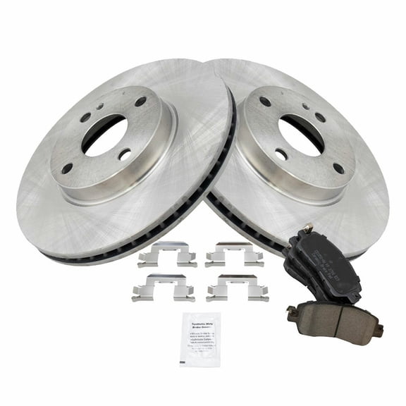Front Posi Ceramic Disc Brake Pads & Rotors Kit for 16 Scion iA New