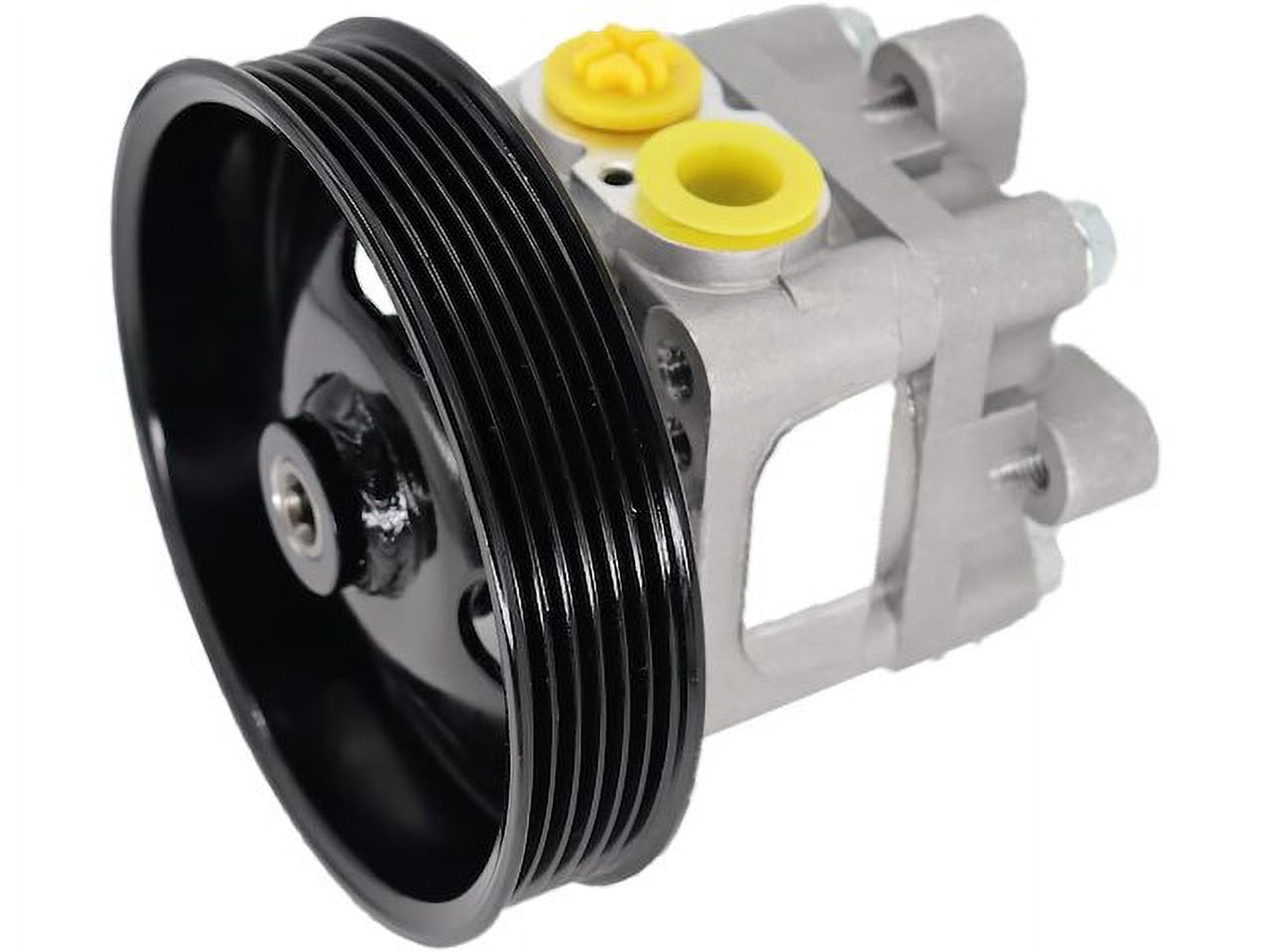 Front Power Steering Pump - Compatible with 2007 - 2013 Nissan Altima Coupe 2.5L 4-Cylinder GAS 2008 2009 2010 2011 2012