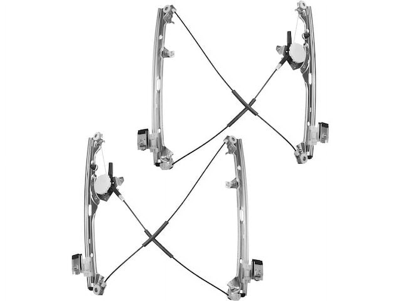 Front Power Window Regulator Assembly 2 - Compatible with 1999 - 2006 ...