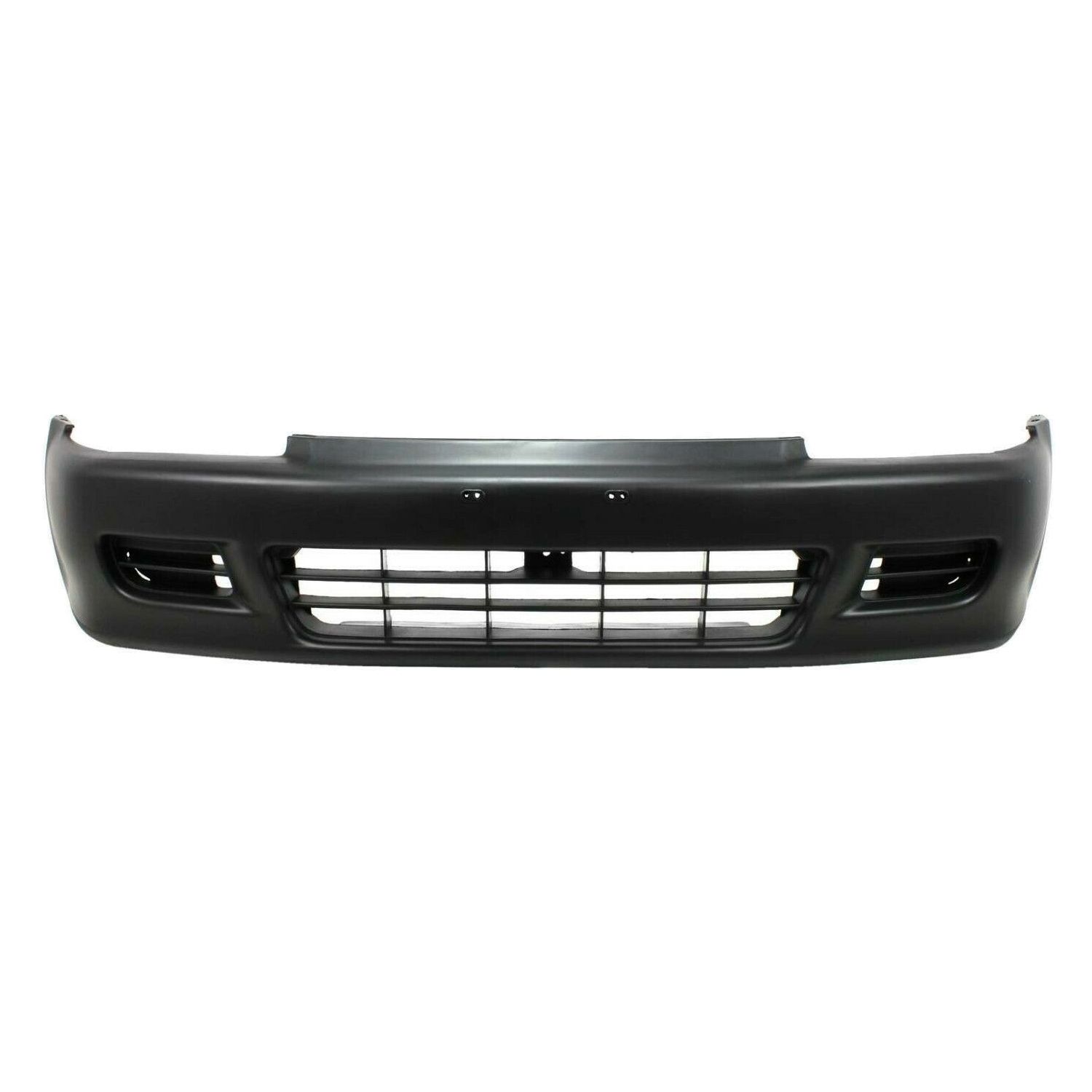 Front Primed Plastic Bumper Cover With Spoiler Holes - Universal