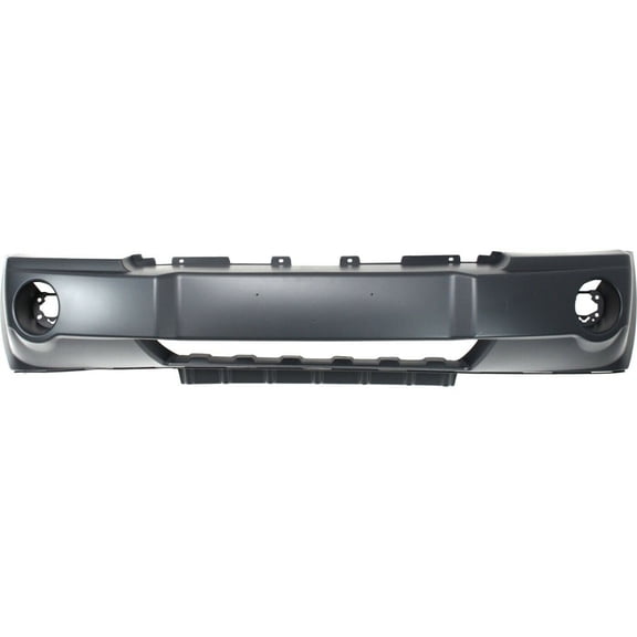 Front Primed Plastic Bumper Cover Without Molding Holes
