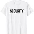 thumbnail image 1 of Security Professional Event Safety Guard Officer，Front Print T-Shirt, 1 of 4