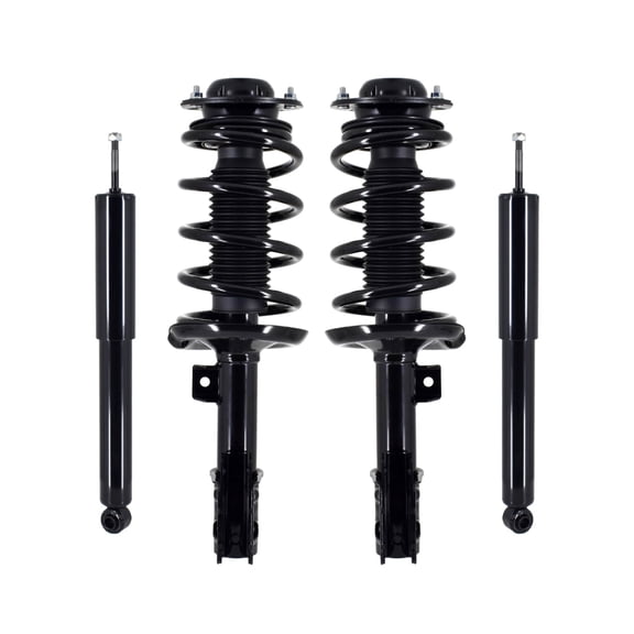 Front Quick Complete Strut - Coil Spring - Rear Shock Absorber For 2004-2012 Chevrolet Malibu