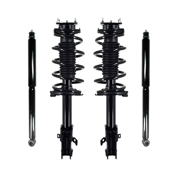 Front Quick Complete Strut - Coil Spring - Rear Shock For 2011-2014 Ford Edge V6