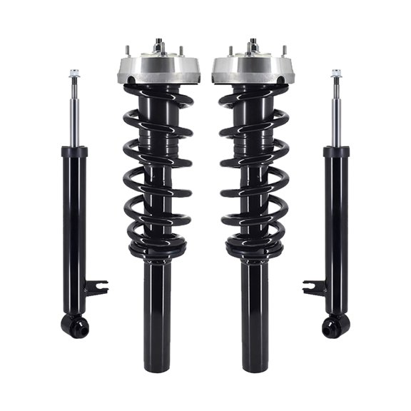 Front Quick Complete Strut - Coil Spring - Rear Shock For BMW X5 2007-2013 w/o 3rd Row Seat