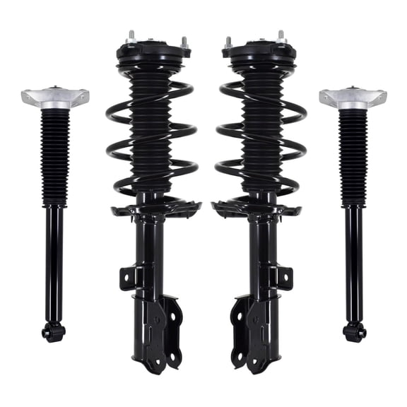 Front Quick Complete Strut-Coil Spring-Rear Shock Kit To 2017-2022 KIA Sportage SX Turbo AWD
