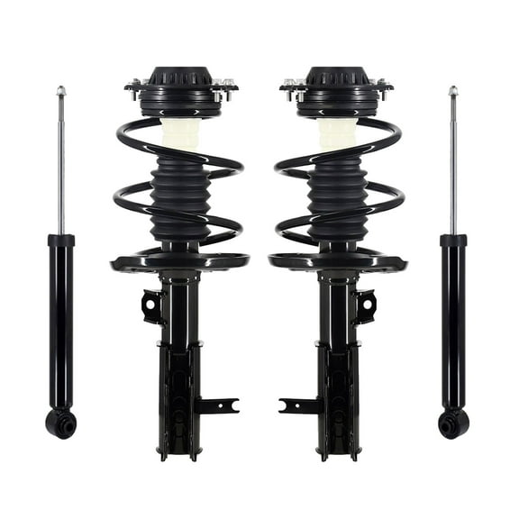 Front Quick Complete Strut-Coil Spring-Rear Shock To 2016-2023 Chevrolet Malibu
