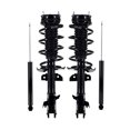 thumbnail image 1 of Set of 4 Front Quick Complete Strut-Coil Spring-Rear Shock For 2011-2014 Mazda 2 Monotube Performance Upgrade, 1 of 10