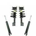 thumbnail image 1 of Front Quick Complete Strut Spring Assembly Rear Shock Absorber Kit Set 4pc New, 1 of 9