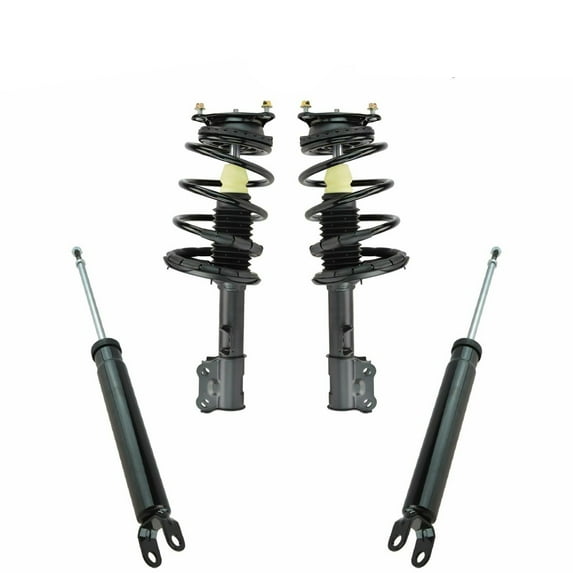 Front Quick Complete Strut Spring Assembly Rear Shock Absorber Kit Set 4pc New