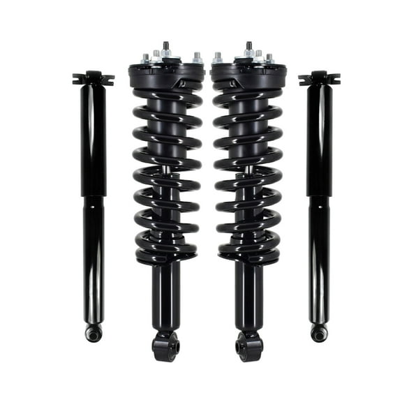 Front Quick Strut-Rear Shock For 2004-2008 Chevrolet Colorado w/ 17, 18 Wheel
