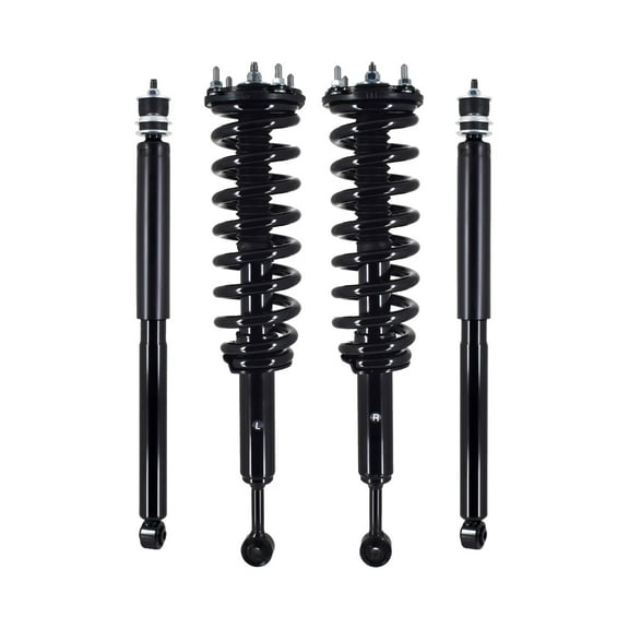 Front Quick Strut-Rear Shock Kit To 2007-2021 Toyota Tundra Monotube Perform.