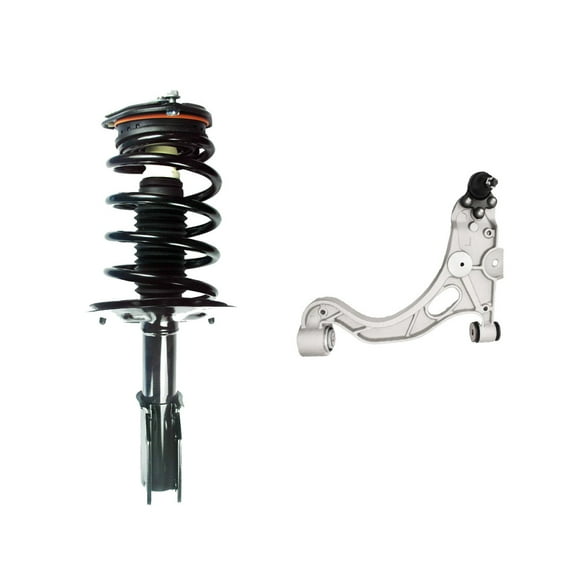 Front Right Lower Control Arm Ball Joint-Quick Complete Strut-Coil Spring Assembly For 1998-2004 Cadillac Seville