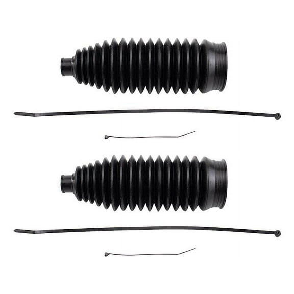 Front Rack and Pinion Bellow Set 2 Piece - Compatible with 2007 - 2011 Honda CR-V 2008 2009 2010