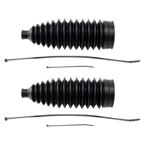 Front Rack and Pinion Bellow Set 2 Piece - Compatible with 2013 - 2017 BMW 320i 2014 2015 2016