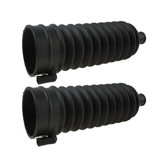 Front Rack and Pinion Bellow Set 2 Piece Set - Compatible with 1993 - 1998 Lincoln Mark VIII 1994 1995 1996 1997