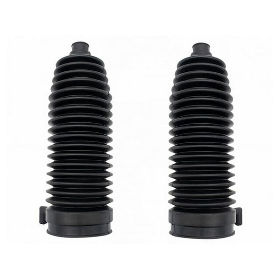 Front Rack and Pinion Bellow Set 2 Piece Set - Compatible with 2003 - 2014 GMC Savana 1500 2004 2005 2006 2007 2008 2009 2010 2011 2012 2013