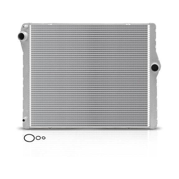 Front Radiator 1 - Compatible with 2011 BMW 528i 3.0L 6-Cylinder