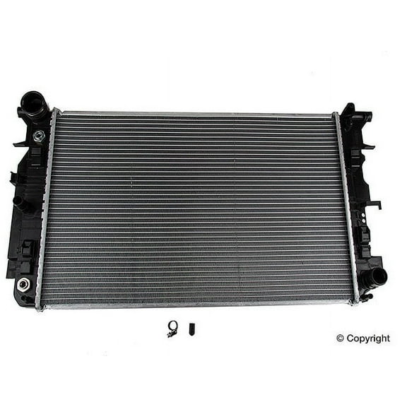Front Radiator - Compatible with 2010 - 2018 Mercedes-Benz Sprinter 2500 3.0L V6 Turbocharged Diesel 2011 2012 2013 2014 2015 2016 2017