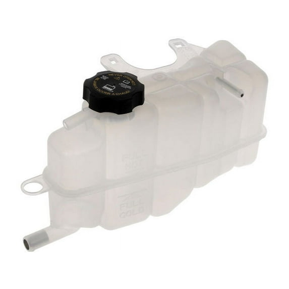 Front Radiator Coolant Overflow Expansion Tank with Cap - Compatible with 2000 - 2002 Oldsmobile Intrigue 3.5L V6 2001