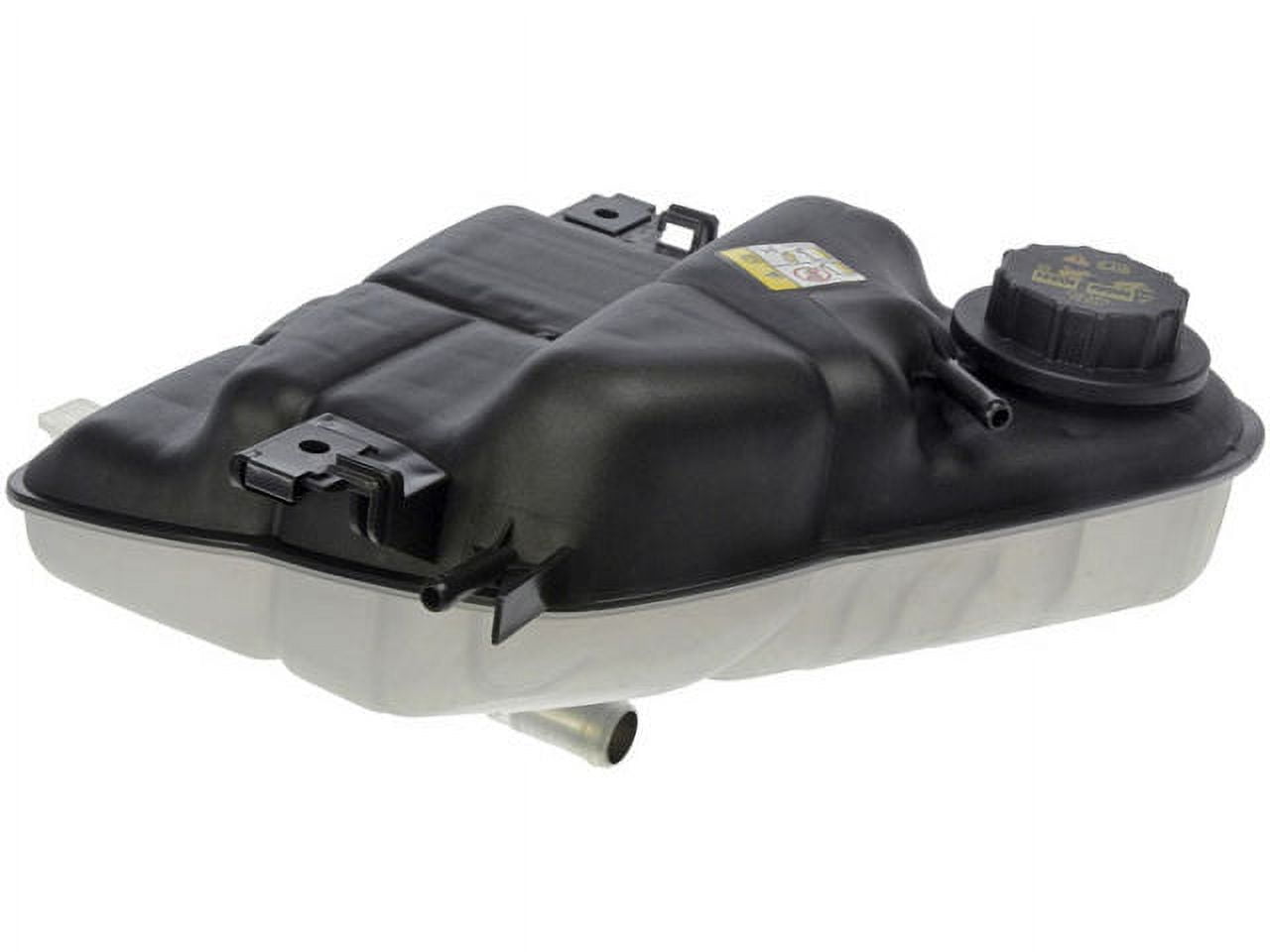 Front Radiator Coolant Overflow Expansion Tank with Cap - Compatible with 2003 - 2007 Ford F-250 Super Duty 2004 2005 2006