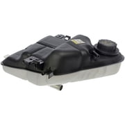 Front Radiator Coolant Overflow Expansion Tank with Cap - Compatible with 2003 - 2007 Ford F-250 Super Duty 2004 2005 2006