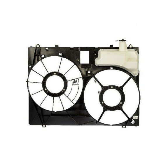 Front Radiator Coolant Overflow Expansion Tank with Cap - Compatible with 2007 - 2010 Toyota Sienna 3.5L V6 2008 2009