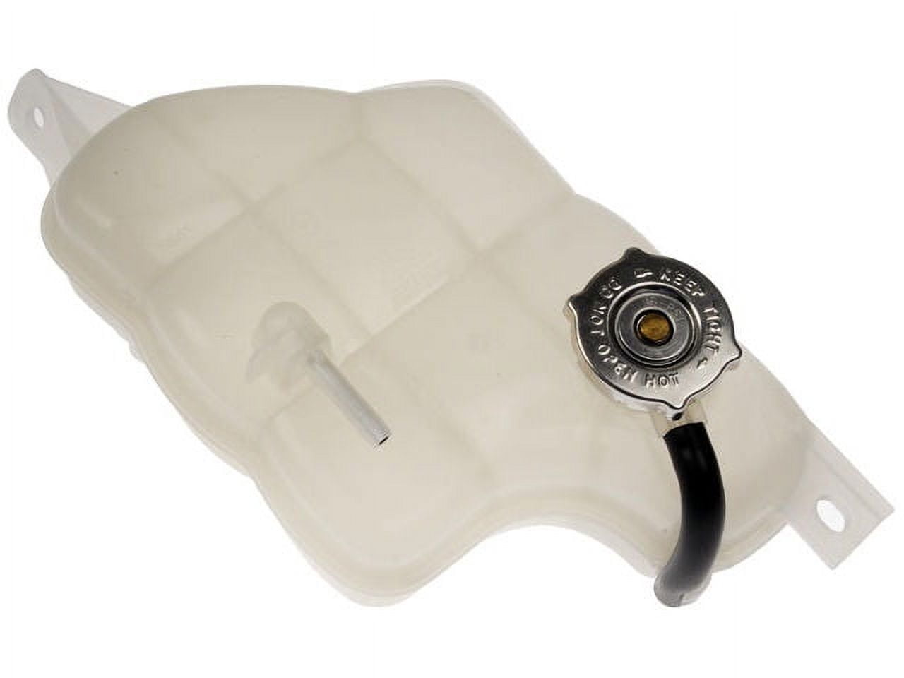 Front Radiator Coolant Overflow Expansion Tank with Cap - Compatible with 2011 - 2014 Chrysler 200 3.6L V6 2012 2013