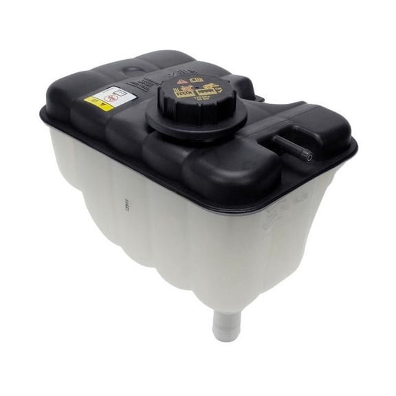 Front Radiator Coolant Overflow Recovery Tank Reservoir - Compatible with 1998 - 2011 Ford Crown Victoria 4.6L V8 1999 2000 2001 2002 2003 2004 2005 2006 2007 2008 2009 2010