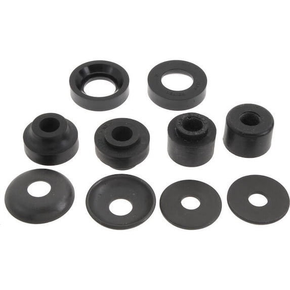 Front Radius Arm Bushing Kit Chassis - Compatible with 1999 - 2007 Ford E-350 Super Duty 2000 2001 2002 2003 2004 2005 2006