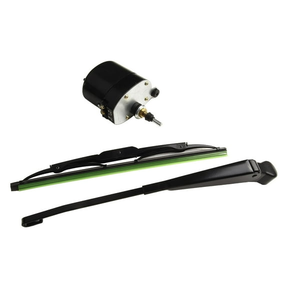 Front Rear 12V Windscreen Wiper Motor with Arms and Blade for Tractor