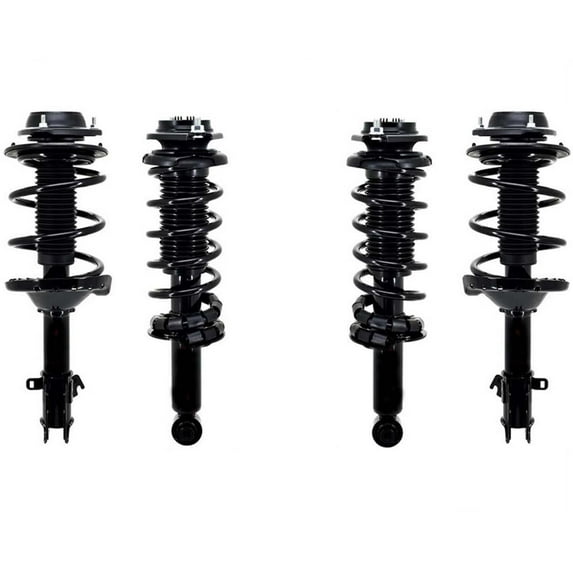 Front & Rear 4 Complete Coil Spring Struts 2013-2014 for Subaru Legacy 2.5L 3.6L