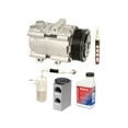 thumbnail image 1 of Front and Rear A/C Compressor Kit - with Compressor, Accumulator, Orifice Tube, Expansion Valve, , and O-Rings - Compatible with 1997 - 2002 Ford Expedition (From 3/17/1997) 1998 2000 2001, 1 of 2