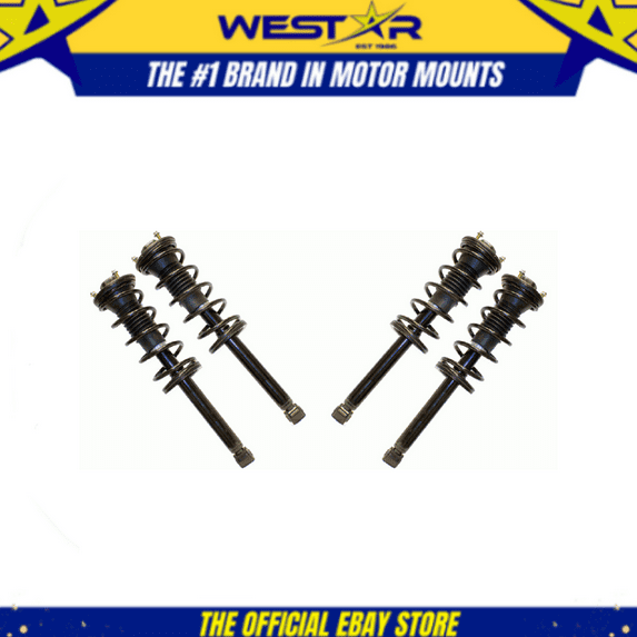 Front & Rear Air Spring to Coil Spring Conversion Kit for 1990-2000 Lexus LS400