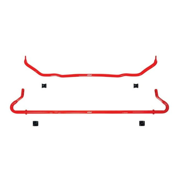 Front & Rear Anti-Roll Bar Kit for 2015 Subaru WRX 2.0L Turbo, Red