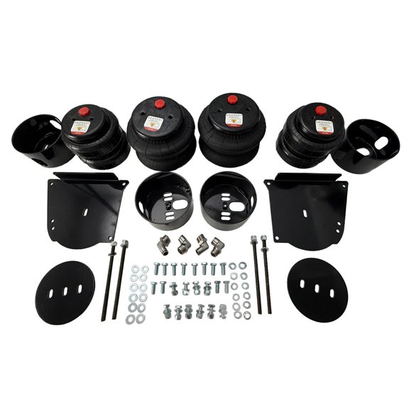 Front & Rear Bags & Brackets Air Ride Suspension Kit for 1964-1972 Chevelle GM A Body, Adjustable Drop Lowering Air Suspension