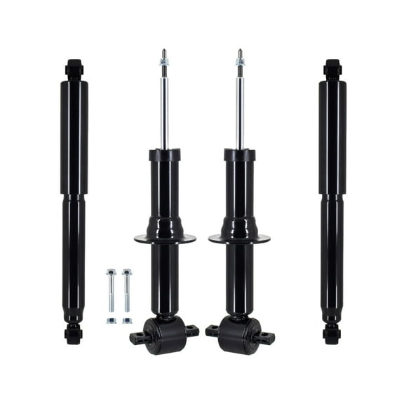 Front-Rear Bare Strut Assembly-Shock For 2007-2014 Chevrolet Suburban 1500