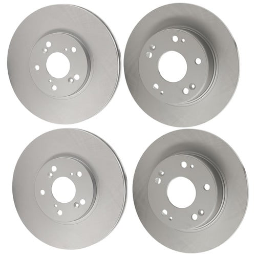 Front & Rear Brake Disc Rotors Coupe for Acura TSX Honda Accord 2003-2007
