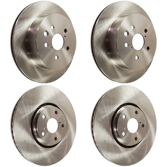 Front & Rear Brake Disc Rotors For Lexus GS350 2007 2008 2009 2010 2011