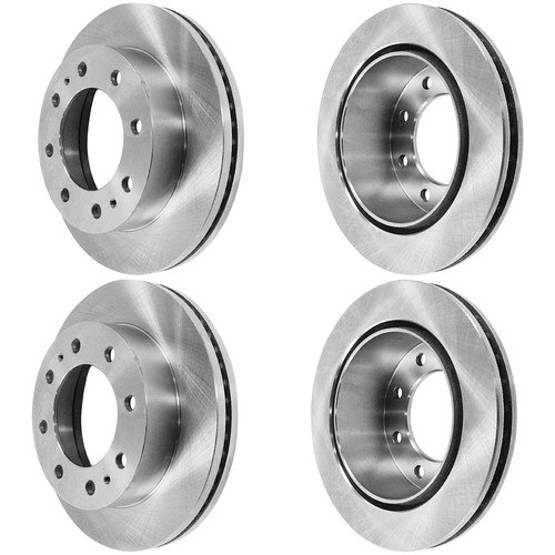 Front & Rear Brake Disc Rotors for Chevy Express Van SaVana Avalanche 2500 3500