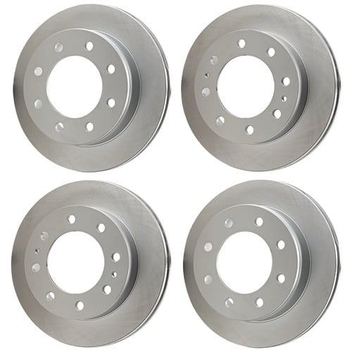 Front & Rear Brake Disc Rotors for Chevy Express Van SaVana Avalanche 2500 3500