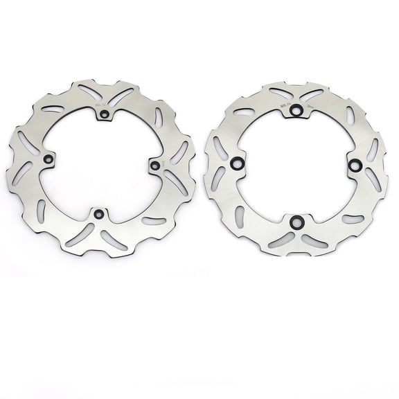 Front Rear Brake Disc Rotors for Honda CR 125 250 R E CR250E CR500R 92 93 94
