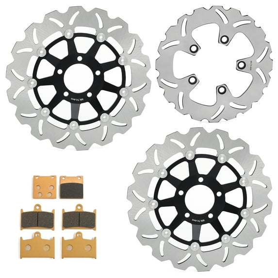 Front Rear Brake Discs Rotors Pads For SUZUKI GSF 1200 Bandit / S 1996-2000 1997 1998 1999 RF 900 R 1996-1999 96 97 98 99