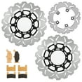 thumbnail image 1 of Front Rear Brake Discs Rotors Pads For SUZUKI GSXR 600 750 08-10 GSX-R 600 750 2008-2010, 1 of 5